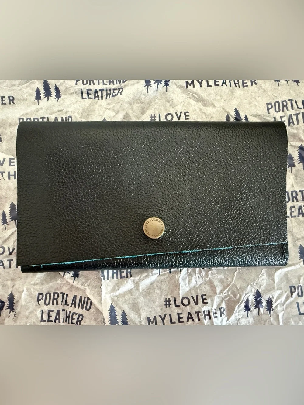 Portland Leather Boreal Rancher Wallet Clutch